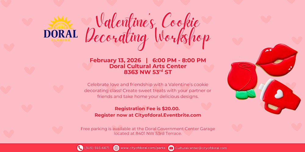 Valentine's Cookie Decorating Workshop