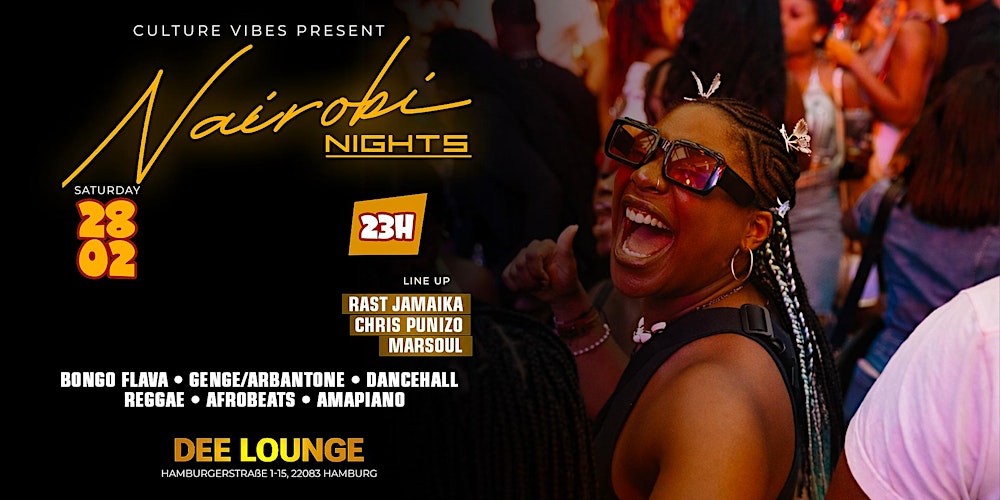 NAIROBI NIGHTS  -  Bongo Flava • Genge • Dancehall • Afrobeat & more