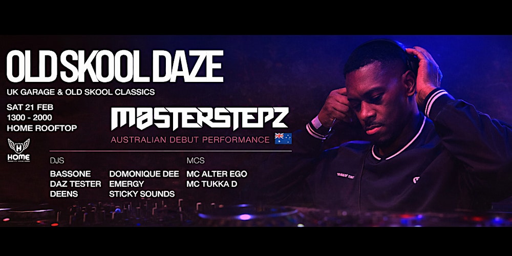 Old Skool Daze: Old Skool Classics & UK Garage Day Party