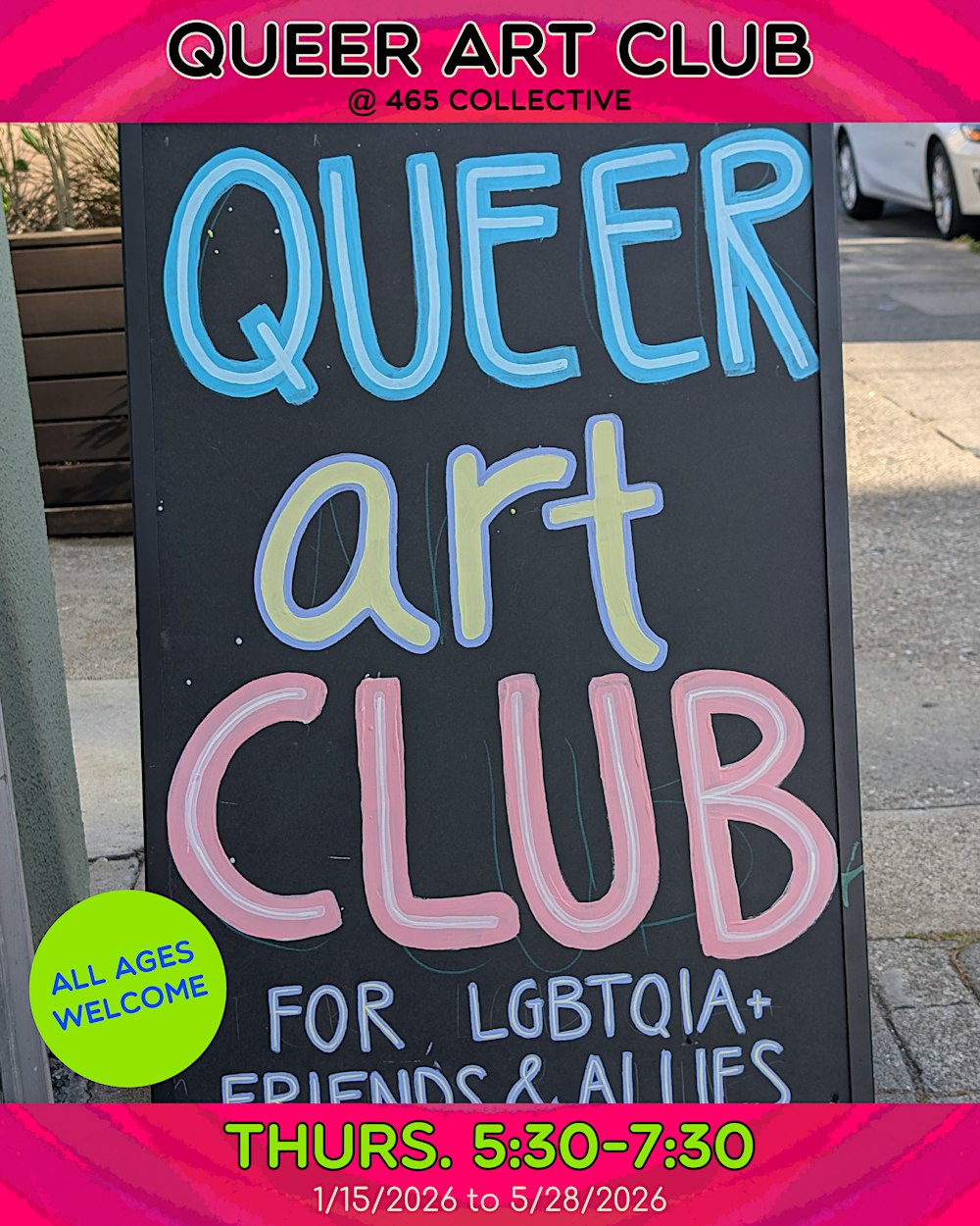 Queer Art Club @ 465 Collective