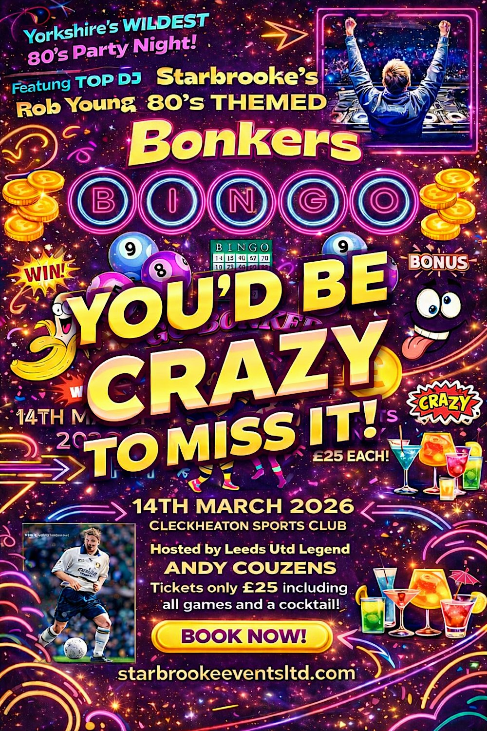 Starbrooke’s Bonkers Bingo