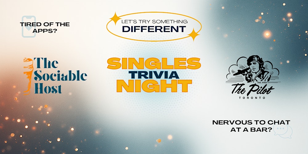 Sociable Singles Trivia at The Pilot