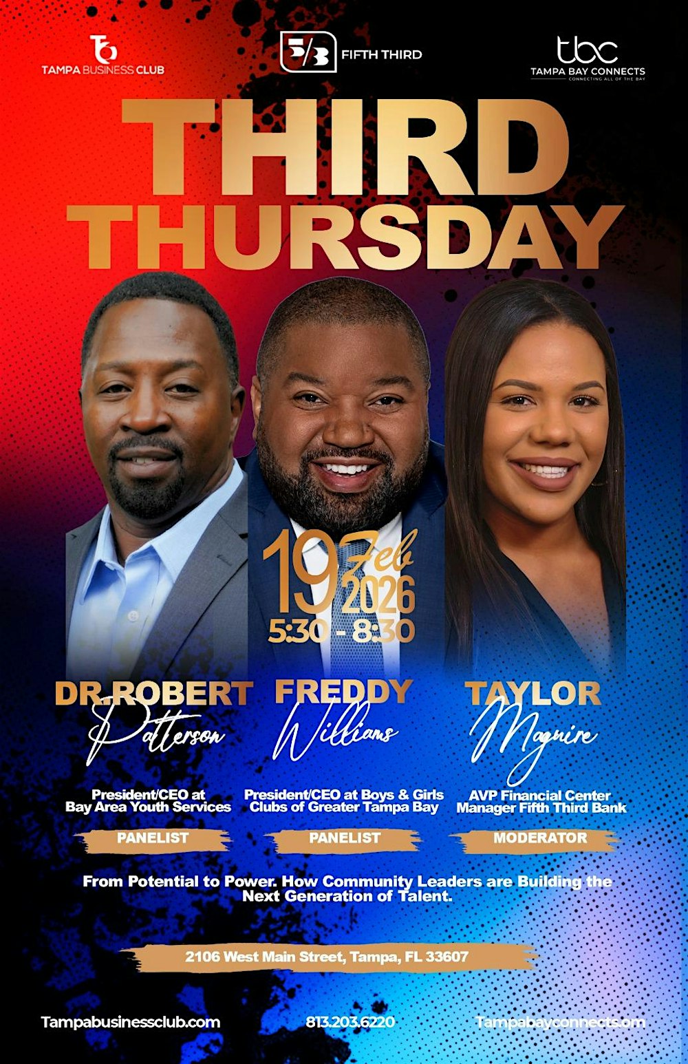 3rd Thursday Networking Firechat Social. Free Admission/Appetizers