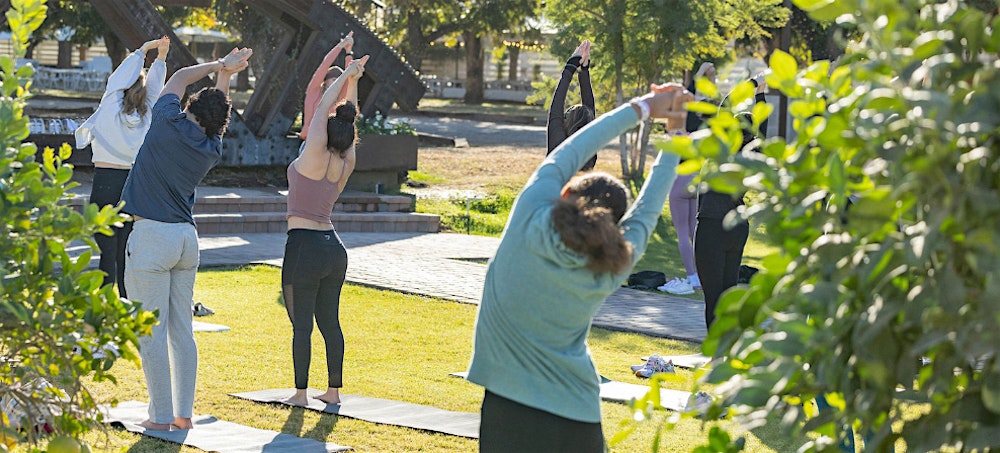 Yoga at The Farm