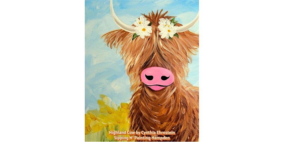 Highland Cow  Saturday,  March 21st 11:00am $35