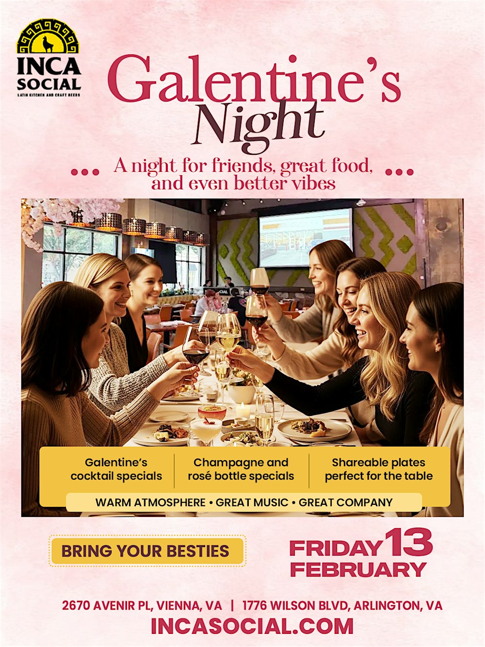 Galentine's Night - #ArlingtonVA