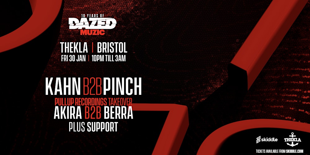 Dazed Muzic Presents: Kahn b2b Pinch