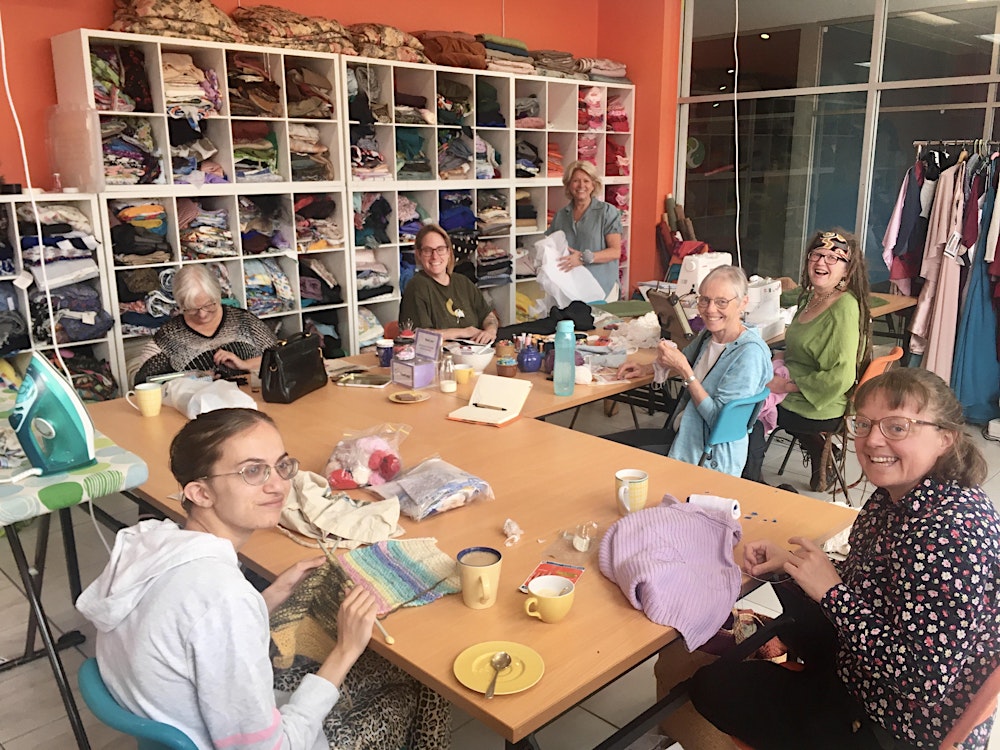 Sewcials at The ReDress Hub - creative get-togethers