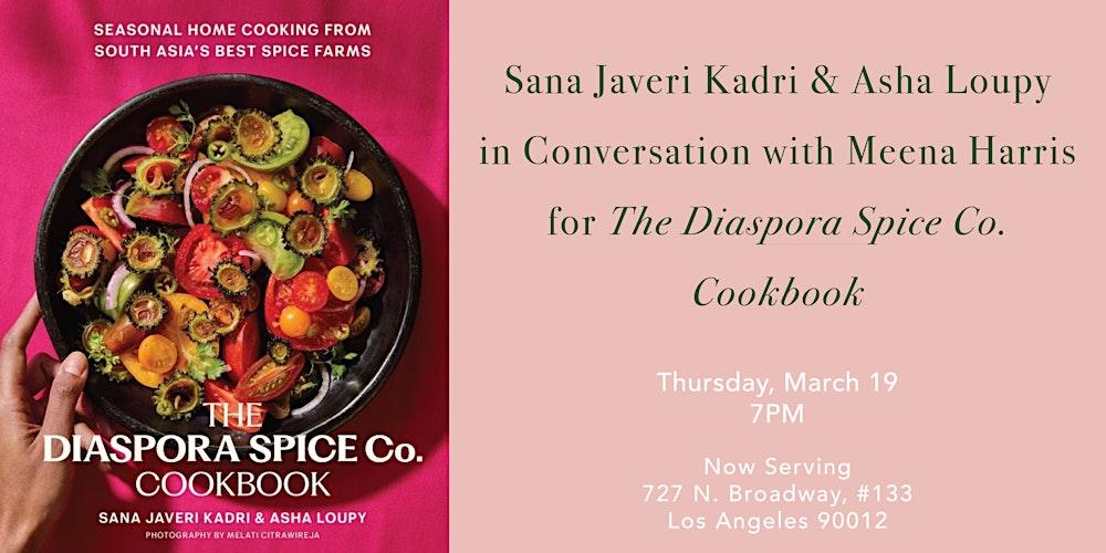 The Diaspora Spice Co. Cookbook Author Event
