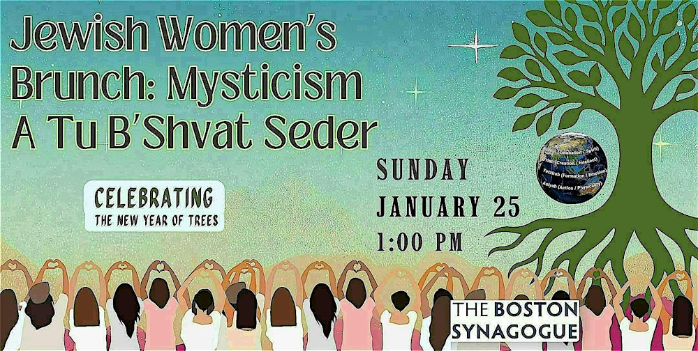 CANCELLED - Jewish Women's Brunch: Mysticism A  Tu Bi Shvat Seder