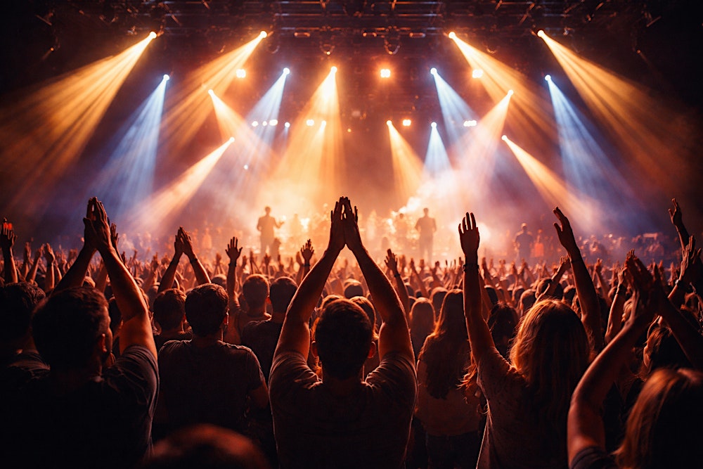 Midnight R&B Performance Including Live Singing and Dancing