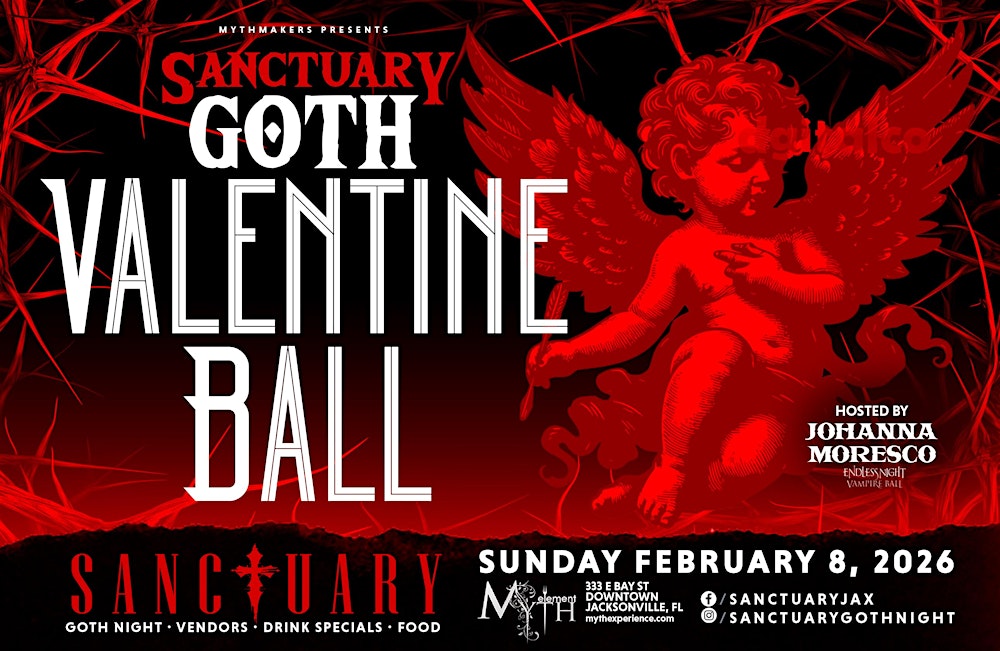 Sanctuary Valentine Ball Goth Night at Myth | 02.08.26