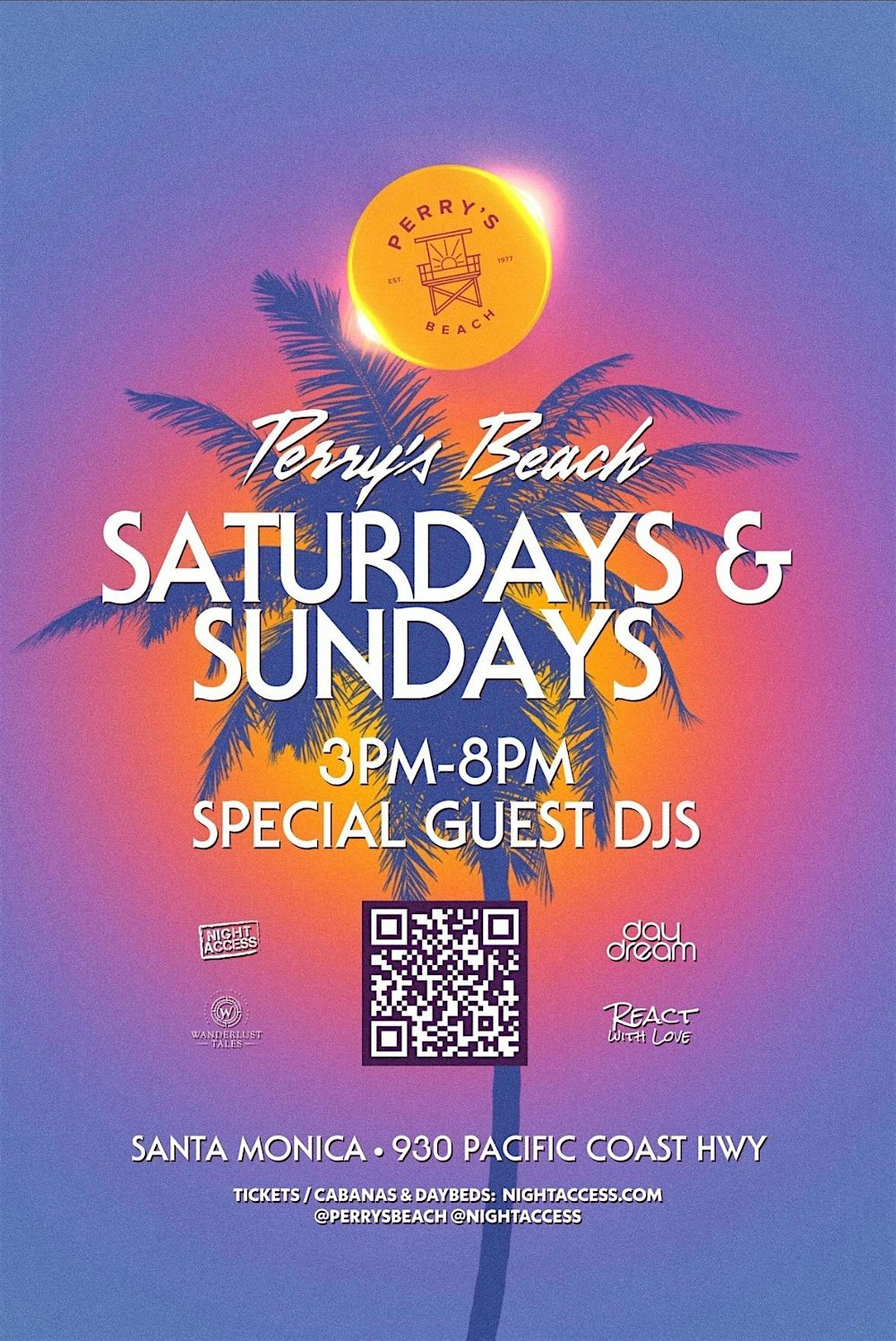 Perry’s Beach Club | SATURDAY 2/7