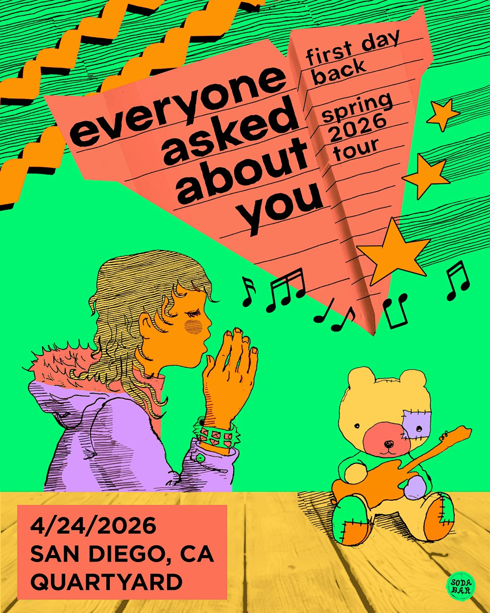 Everyone Asked About You, First Day Back