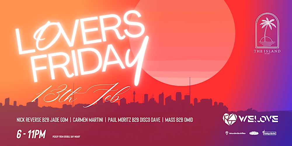 The Island Valentines by WeLove, Cancari, Flamingo Martini & WanderBuddies