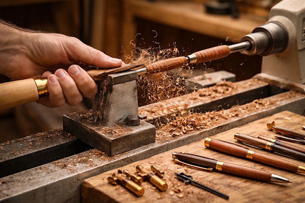 Beginning Pen Turning with Raúl
