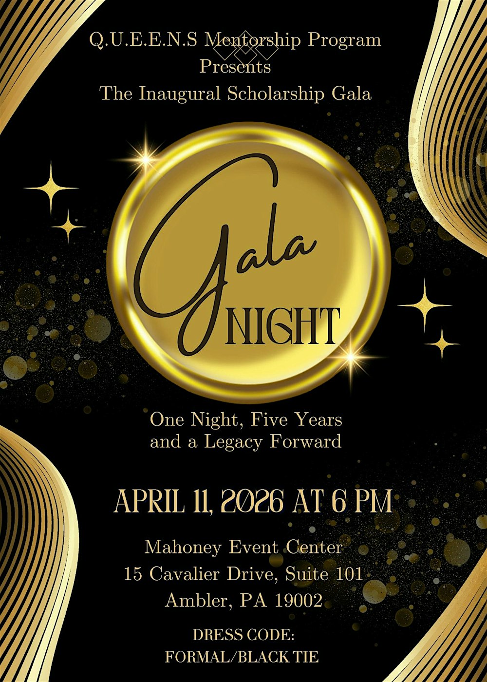 Rooted in Excellence: Q.U.E.E.N.S. Youth Program Inaugural Scholarship Gala