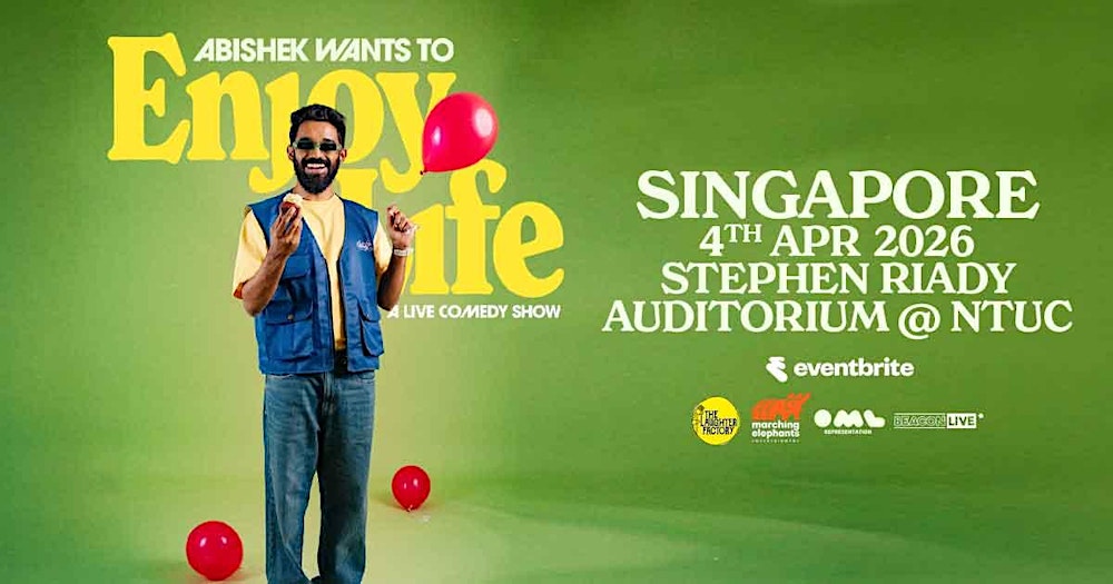 Abishek Wants To Enjoy Life- A Comedy Special Live Singapore