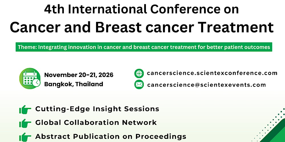 4th International Conference on Cancer and Breast Cancer Treatment