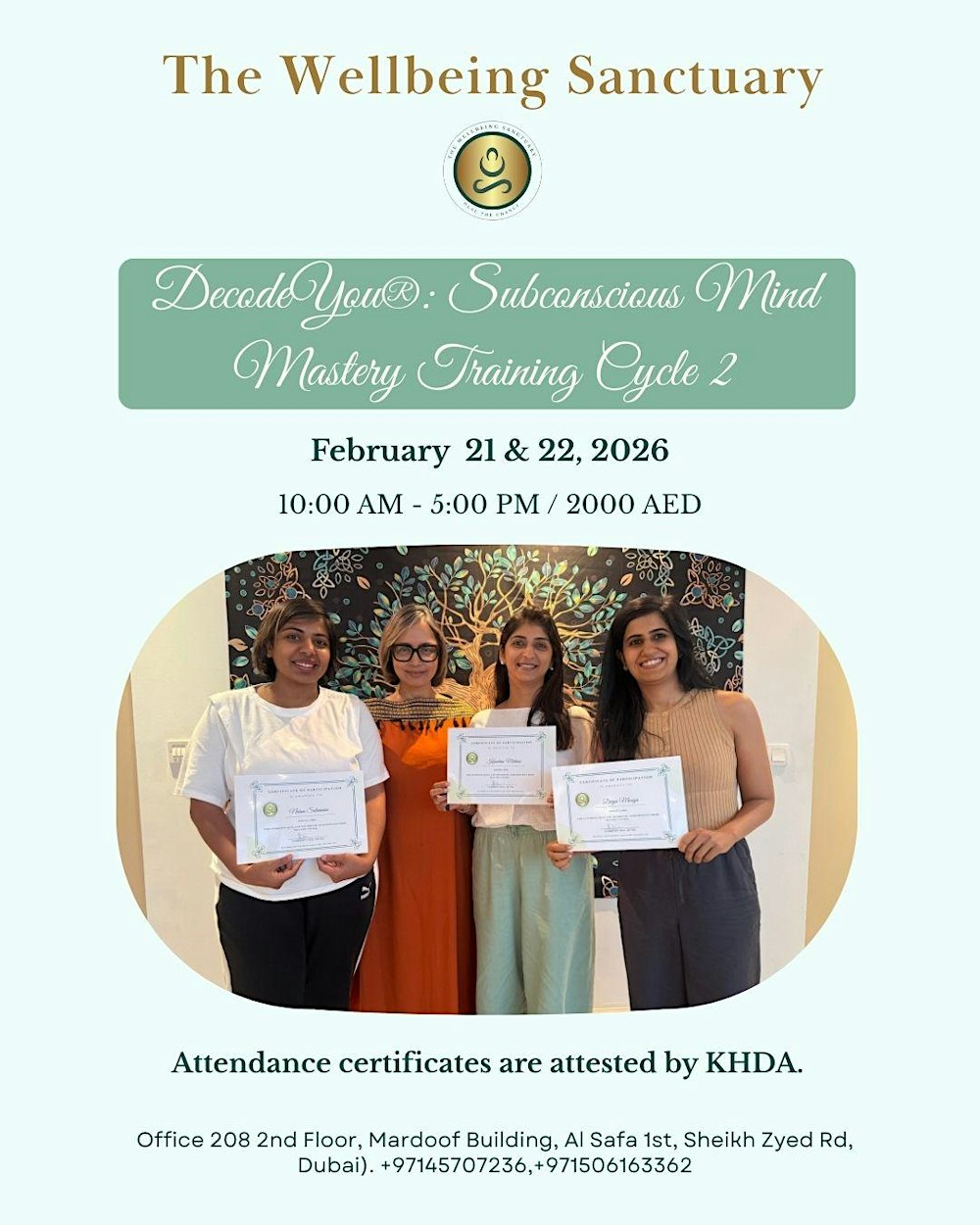 DecodeYou® Subconscious Mind Mastery – Cycle 2