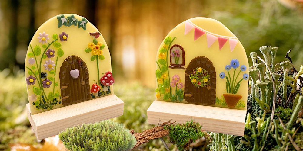 Fused Glass Fairy Door