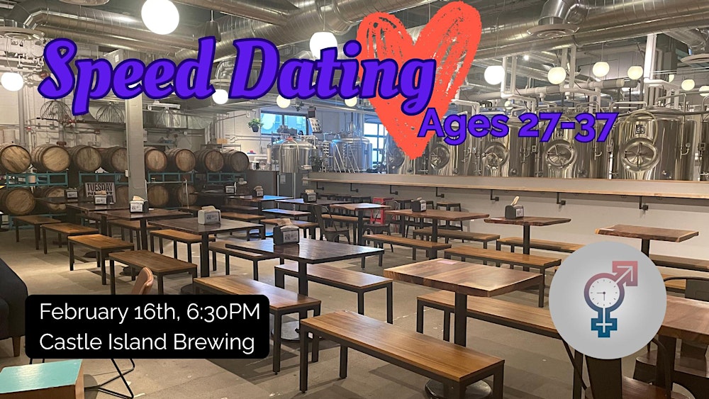 Speed Dating in Southie, Ages 27-37 (1 Drink Included)