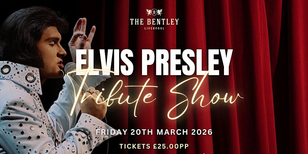 ✨ Elvis Tribute Show starring Louis Brown ✨
