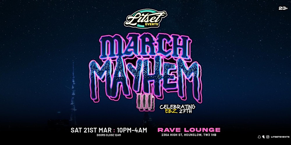 MARCH MAYHEM 3