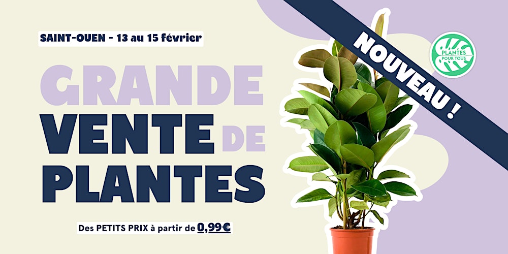 Grande Vente de Plantes - Saint Ouen