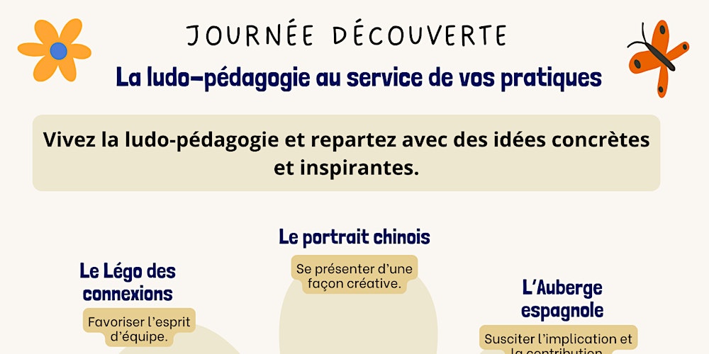 Journée découverte — La ludo-pédagogie au service de vos pratiques