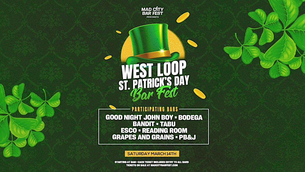 West Loop St. Patrick's Day Bar Fest