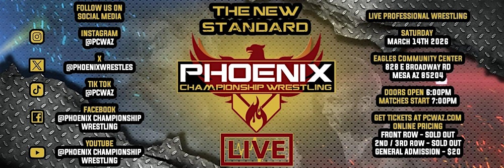 Phoenix Championship Wrestling Live!