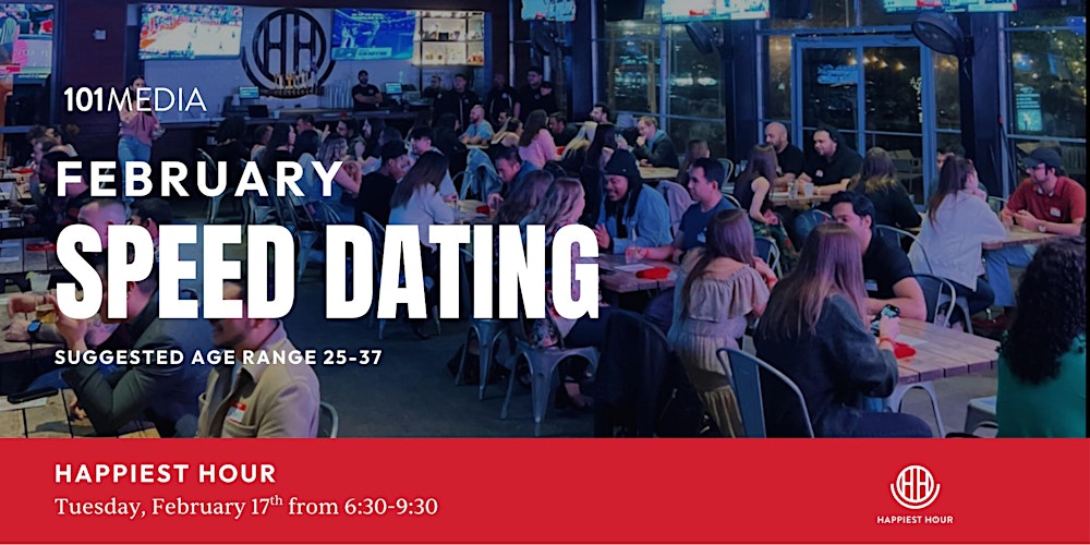 Dallas Speed Dating & Singles Mixer (ages 25-37)