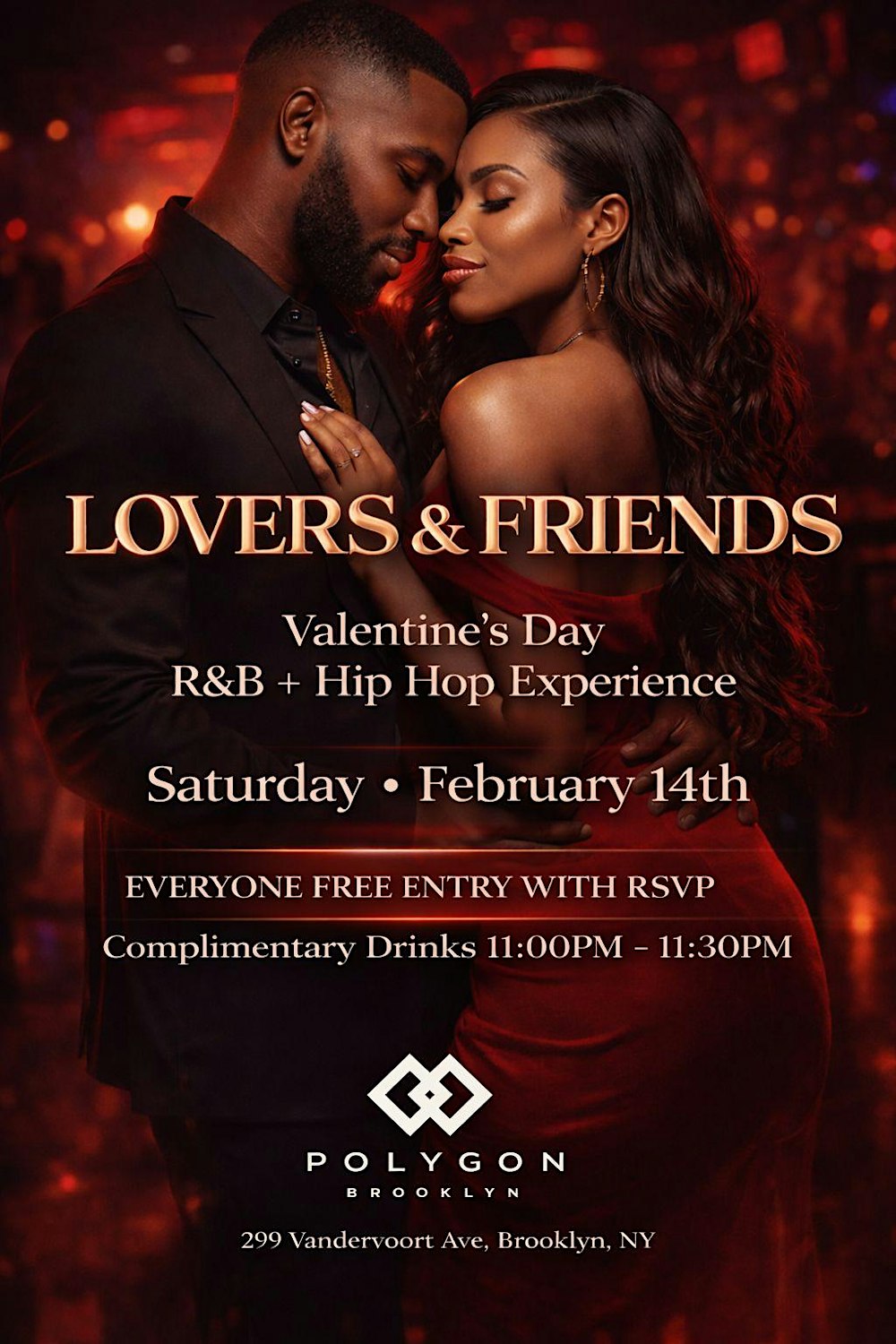 Lovers & Friends Valentines Night Party at Polygon: Free entry with RSVP