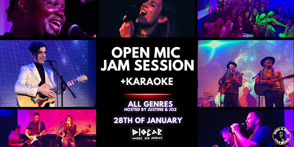 LIVE MUSIC - JAM SESSION/OPEN MIC ALL GENRES + KARAOKE