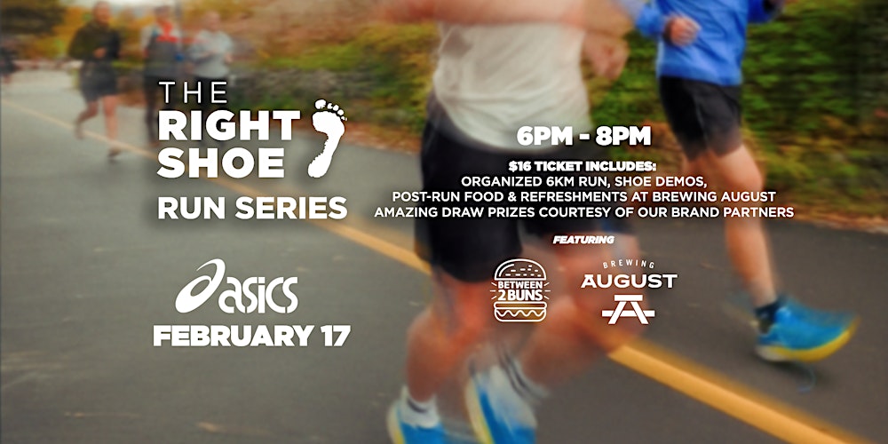 The Right Shoe Tuesday Night Run Series | presented by ASICS