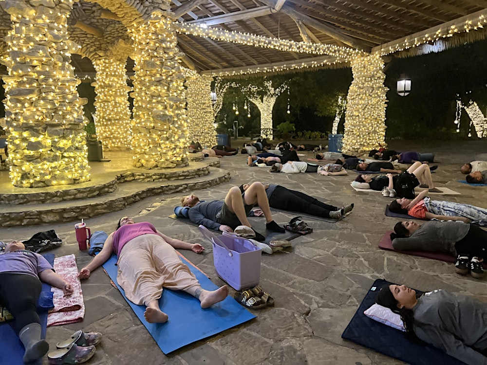 March Breathe in the Garden