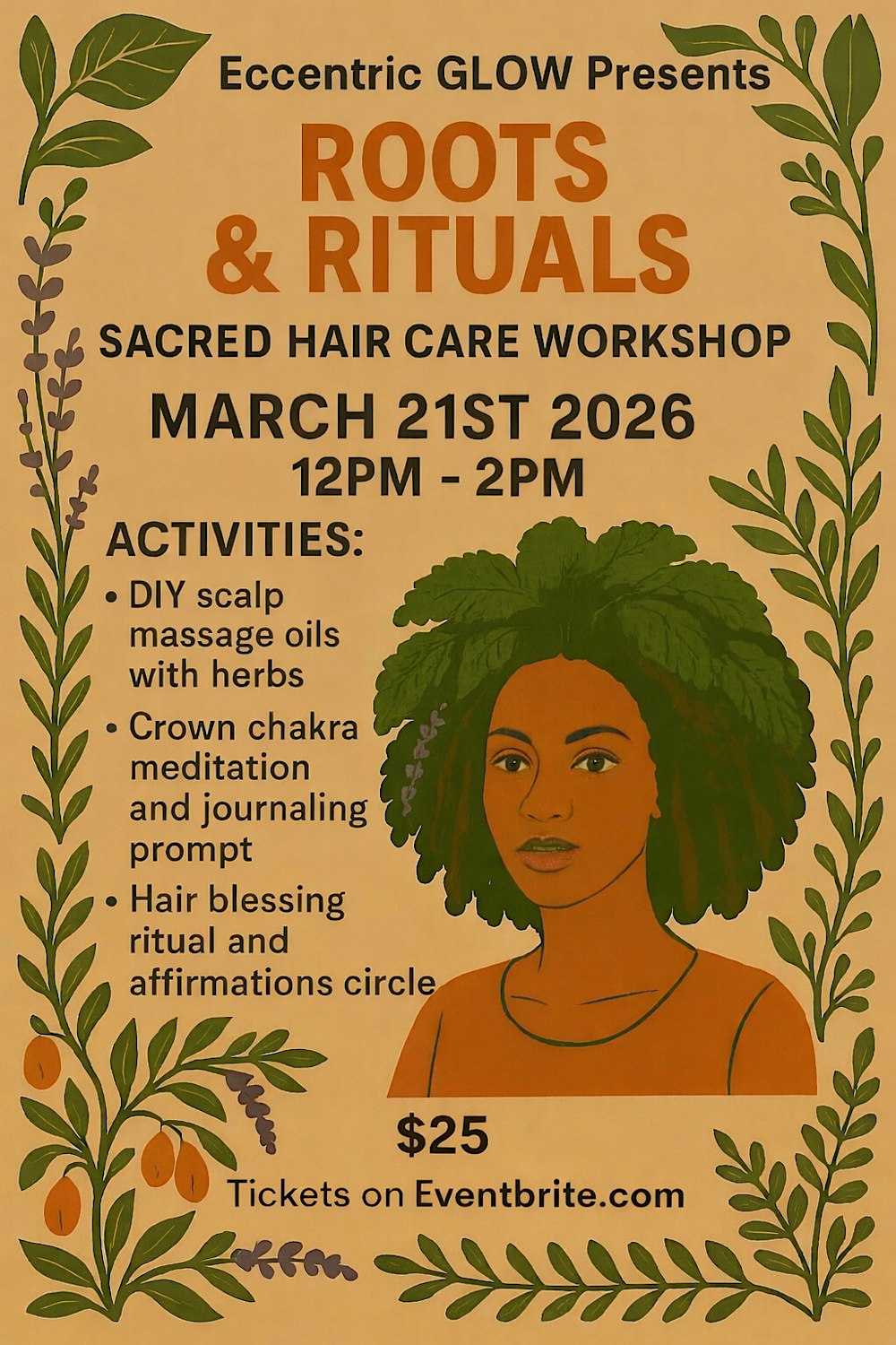 ROOTS & RITUALS   A Sacred Hair Care Workshop