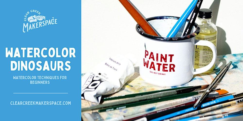 Watercolor Dinosaurs