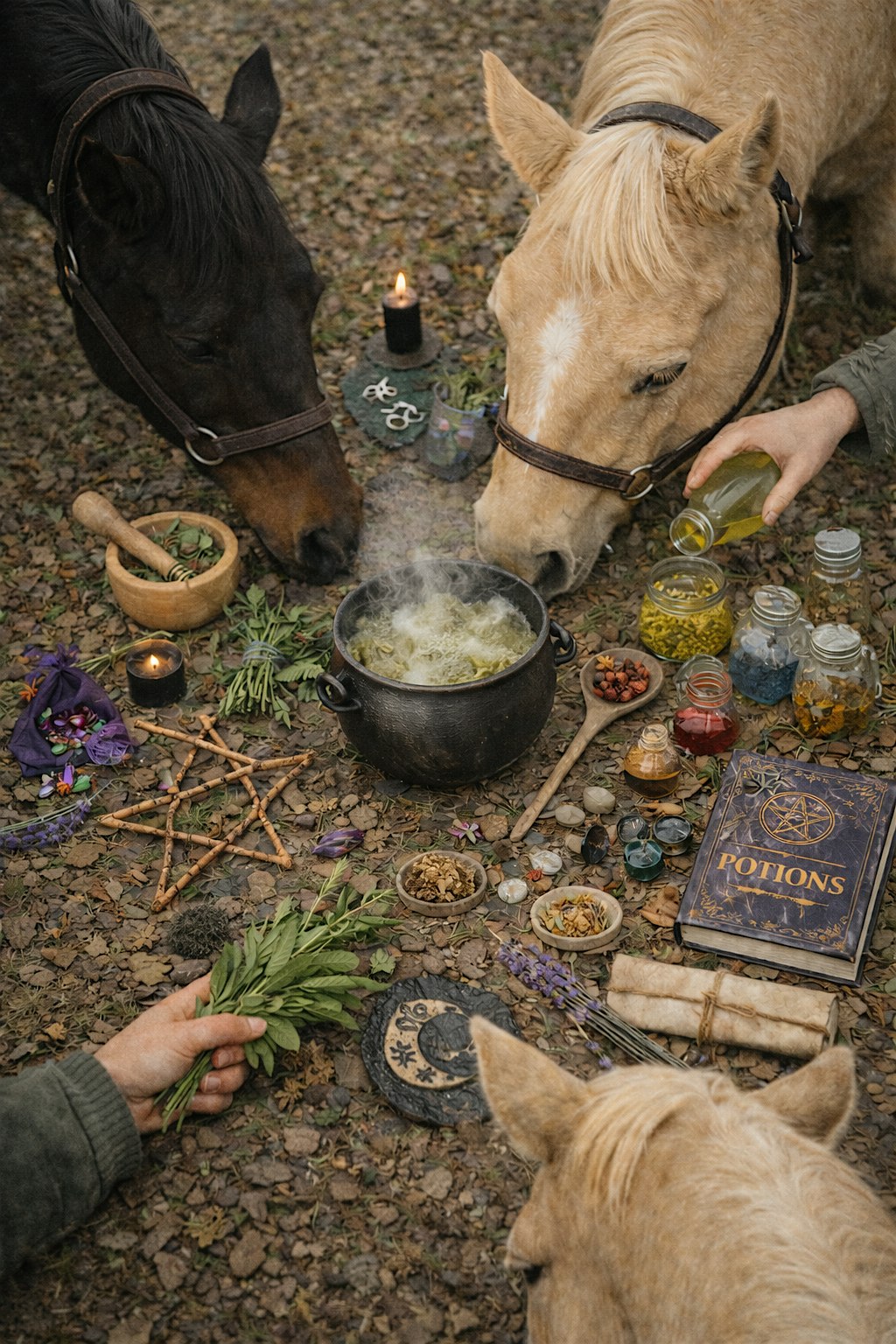 Brujas y Brujos del Bosque – Magia Natural con Caballos