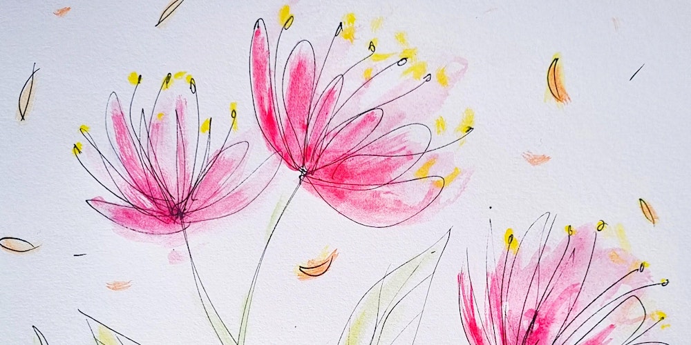 Relax and Create with Fleur amonst the Flowers.