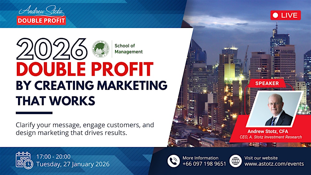 Double Profit by Creating Marketing That Works