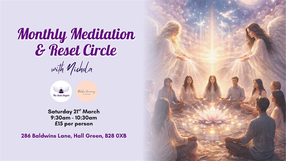 Monthly Meditation & Reset Circle