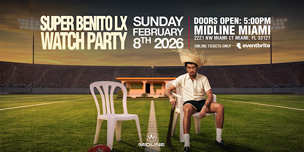 SUPER BENITO BOWL WATCH PARTY