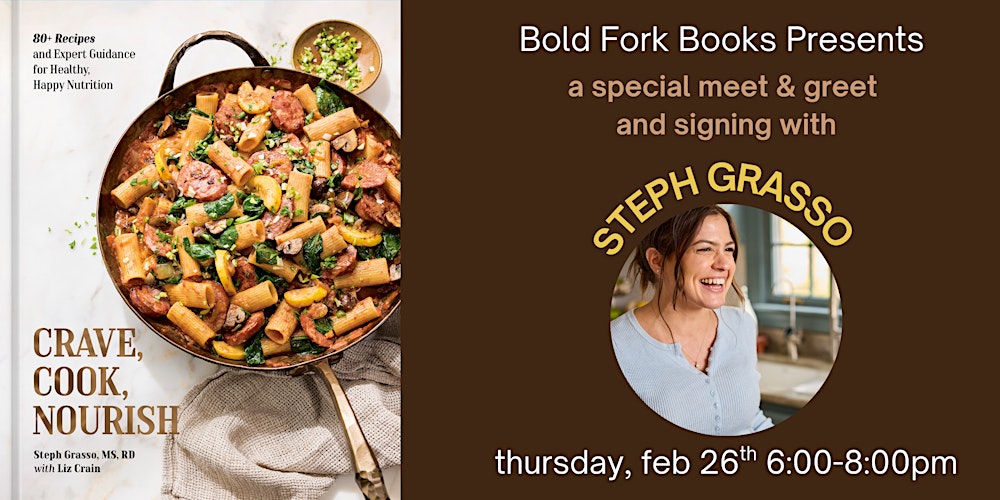 STEPH GRASSO: A Book Signing + Meet & Greet