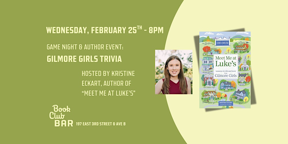 Game Night & Author Event: Gilmore Girls Trivia