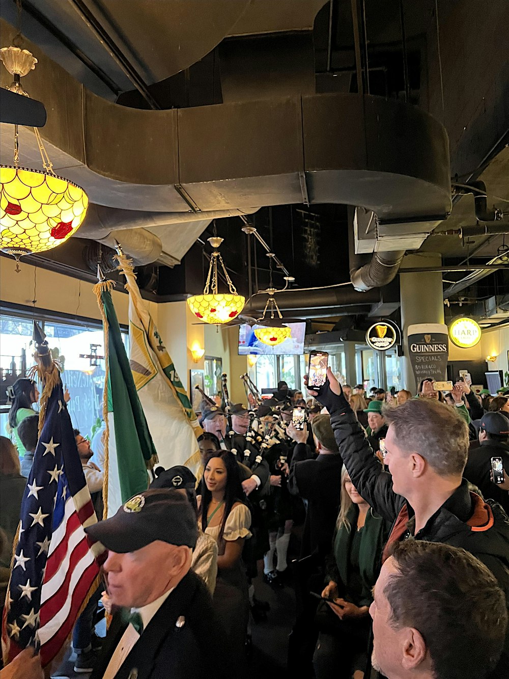 St. Patrick's Day on the River at Lizzie McNeill's