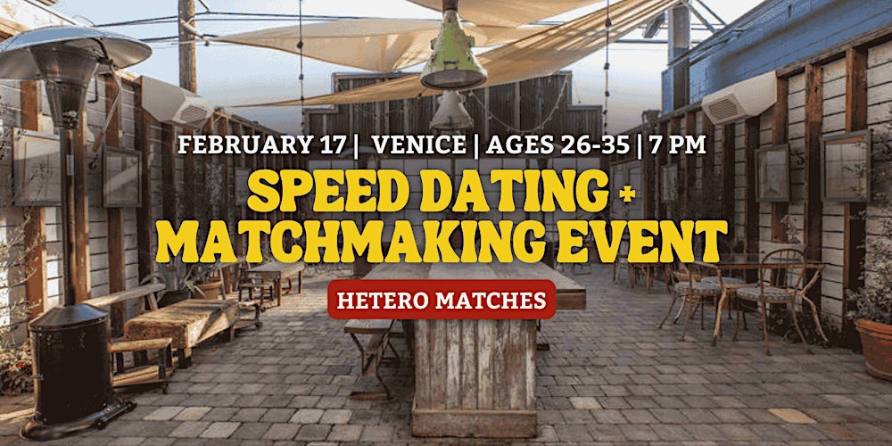 Speed Dating | Venice | Ages 26-35