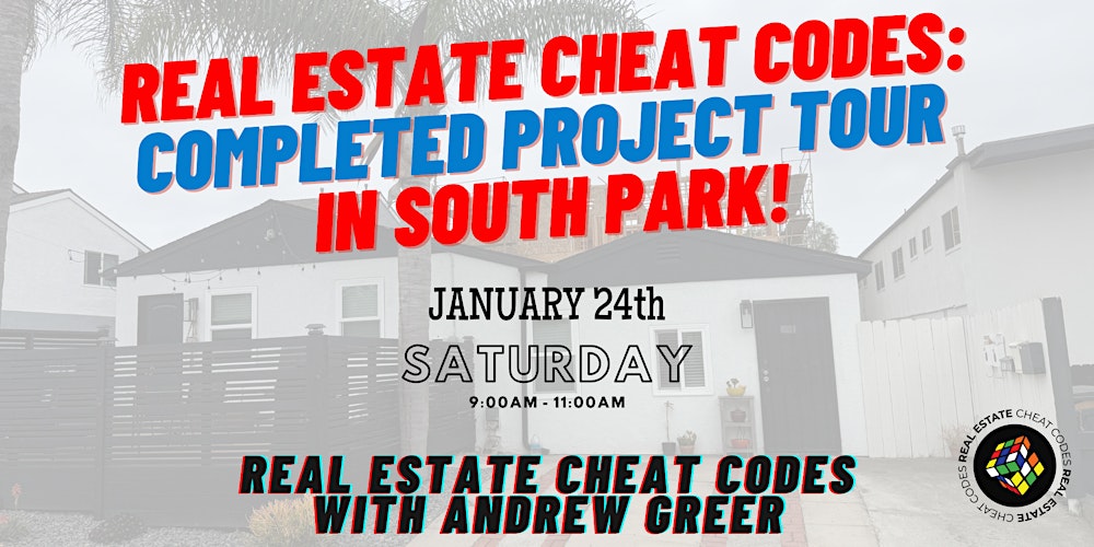 Real Estate Cheat Codes: Completed Project Tour In South Park!