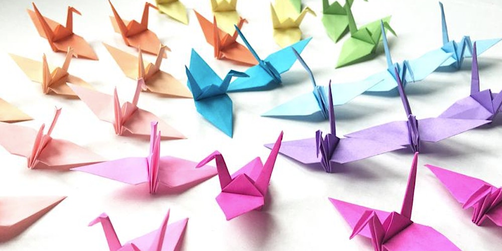 National Harbor Cherry Blossom Origami Class #2